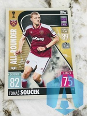 2021-22 Topps Match Attax Champions League All-Rounder #110 Tomas Soucek